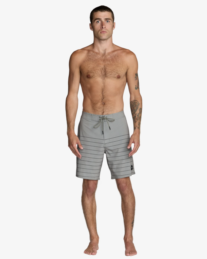 Bañador Rvca Steady Stripe - Aloe
