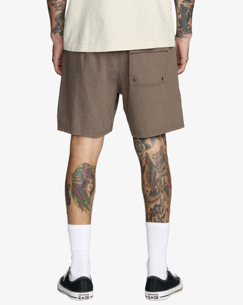 Pantalón Corto Rvca Sands Elastic 17" - Mushroom