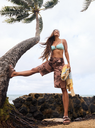Sandalias Roxy Kattie - Brownie