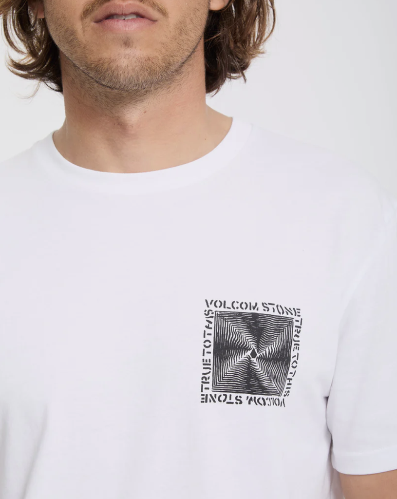 Camiseta Volcom Voidstone - White