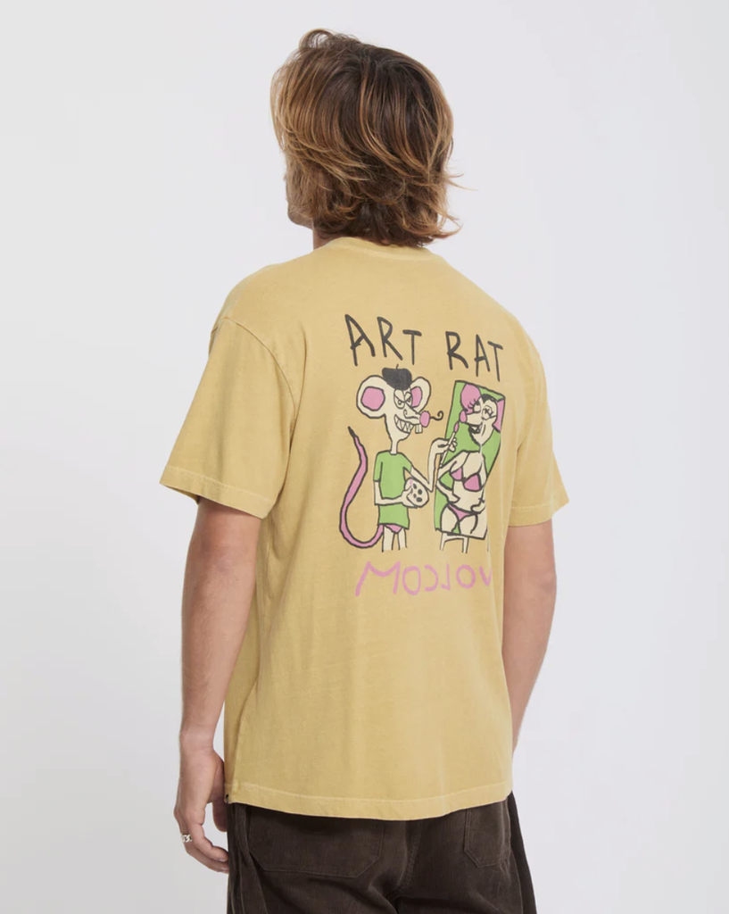 Camiseta Volcom FA Ozzy II - Mustard