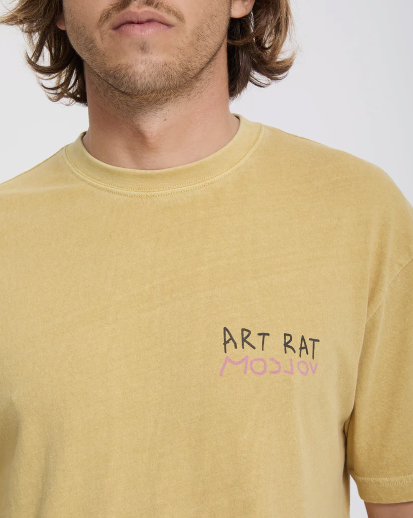 Camiseta Volcom FA Ozzy II - Mustard
