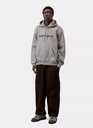 Sudadera con Capucha Carhartt WIP Sweat - Shady Grey/Dark Navy