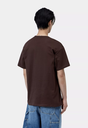 Camiseta Carhartt WIP Chase - Palisander/Gold