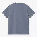 Camiseta Carhartt WIP Chase - Icesheet/Gold