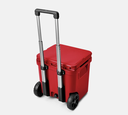 Nevera Portátil con Ruedas Yeti Roadie 48 - Rescue Red