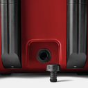 Nevera Portátil con Ruedas Yeti Roadie 60 - Rescue Red