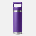 Botella con Tapa de Pajita Yeti Rambler 18 oz (532 ml) - Peace Purple
