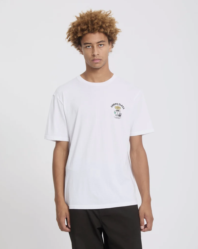 Camiseta Volcom Corpo Class - White