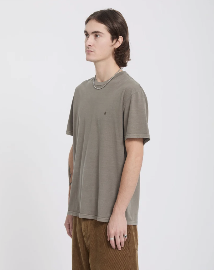 Camiseta Volcom Solid Stone - Earth