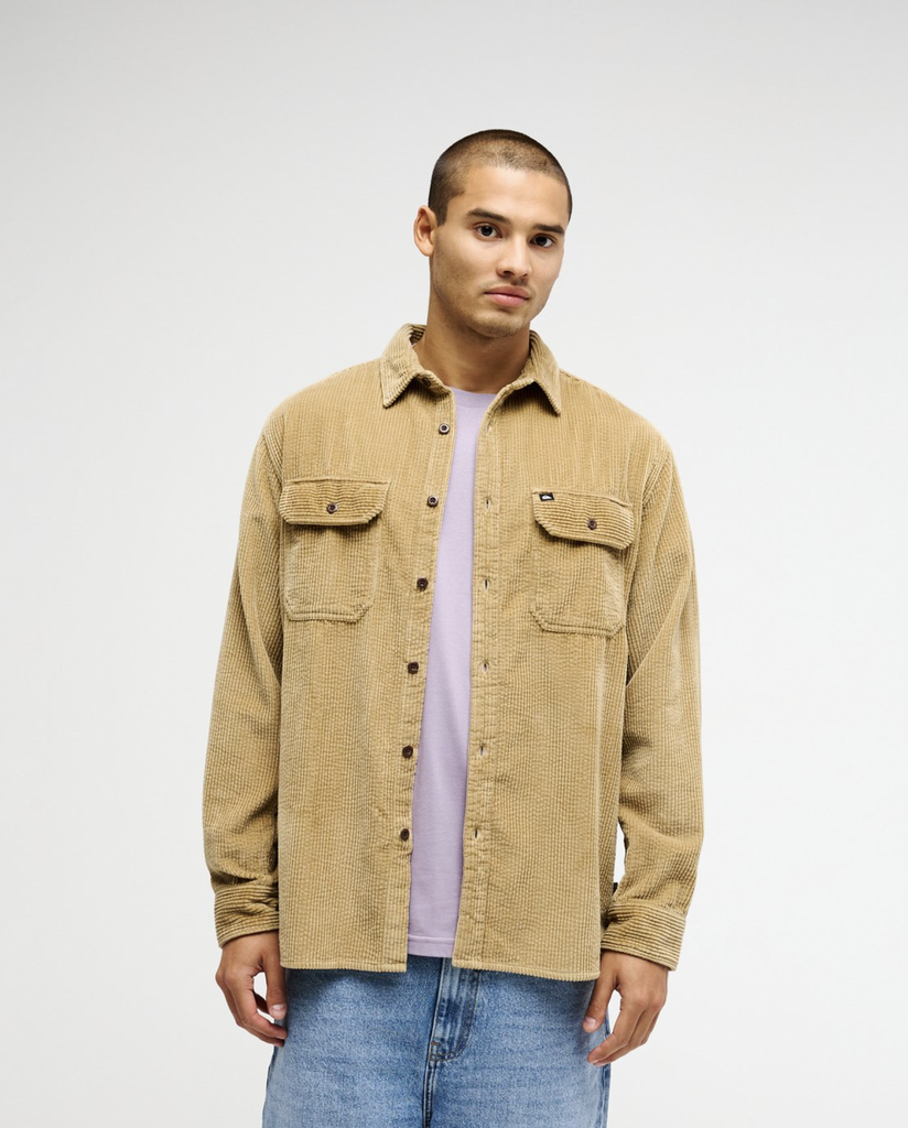 Sobrecamisa Quiksilver Venture Cord - Kelp (clm0)