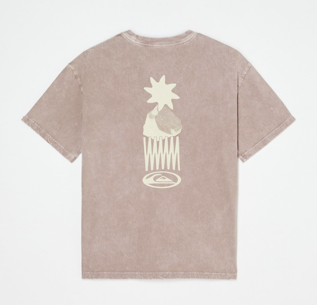 Camiseta Quiksilver Balance - Pine Bark (tnd0)