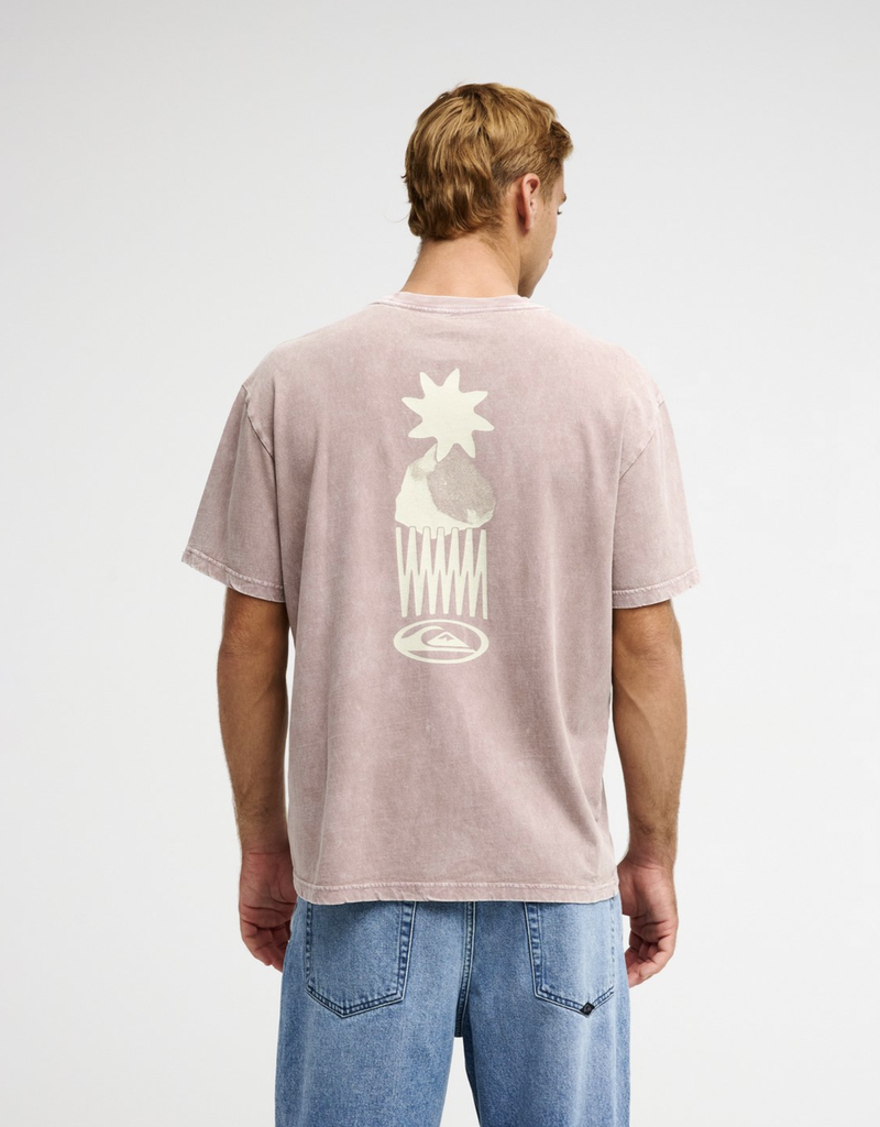 Camiseta Quiksilver Balance - Pine Bark (tnd0)
