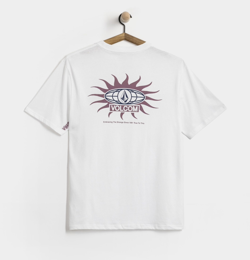 Camiseta Volcom Flow - White