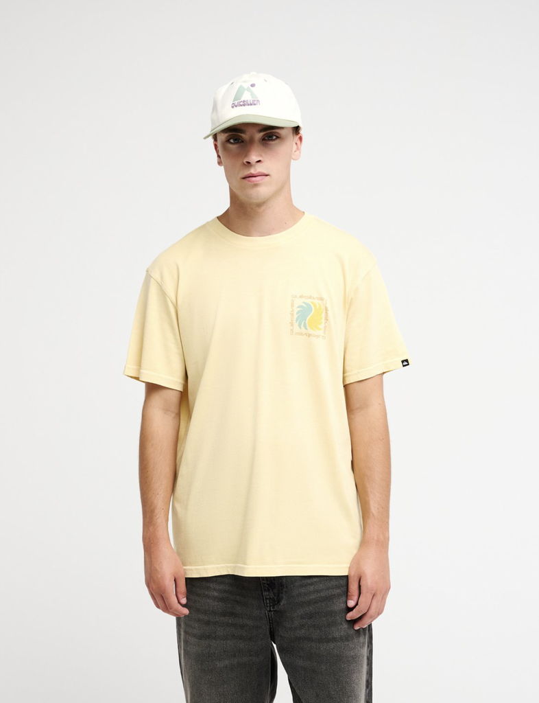 Camiseta Quiksilver Vibes - Straw (yfm0)