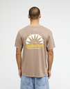Camiseta Quiksilver Evo Rays - Pine Bark (tnd0)