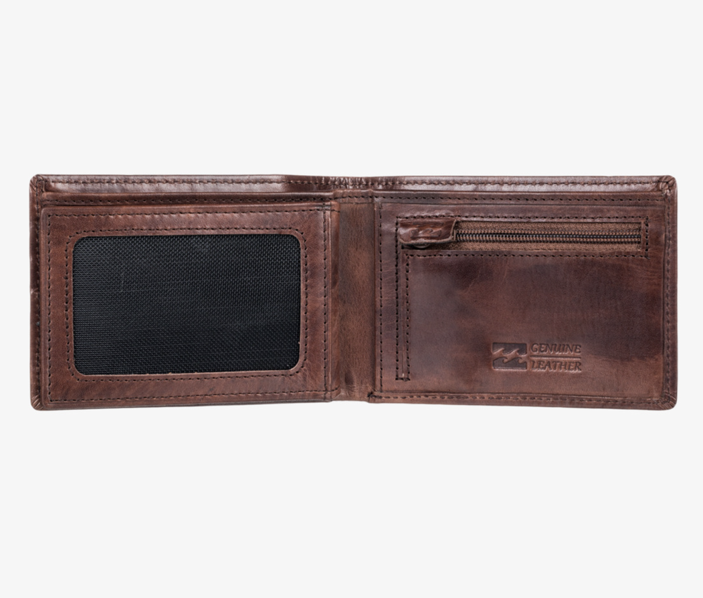 Cartera Billabong Arch Leather - Chocolate