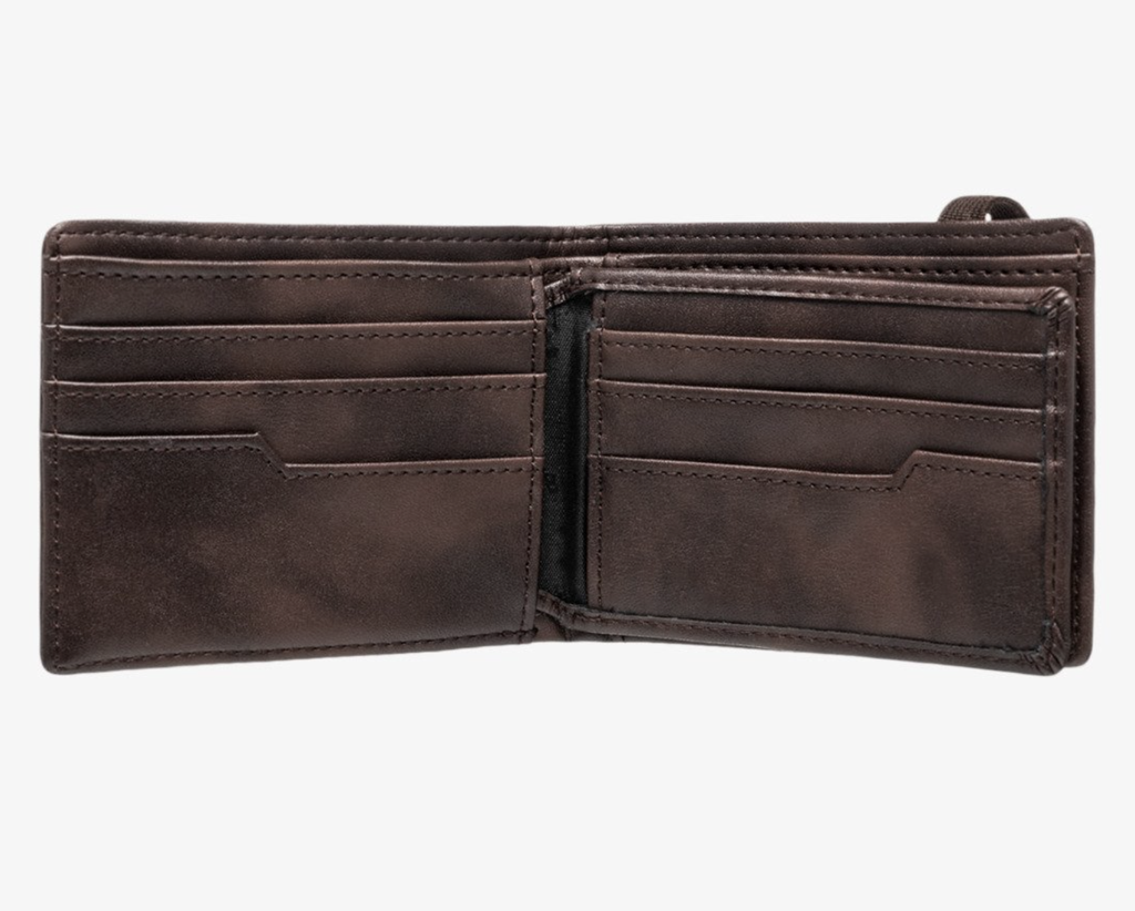 Cartera Billabong Locked Slim - Chocolate