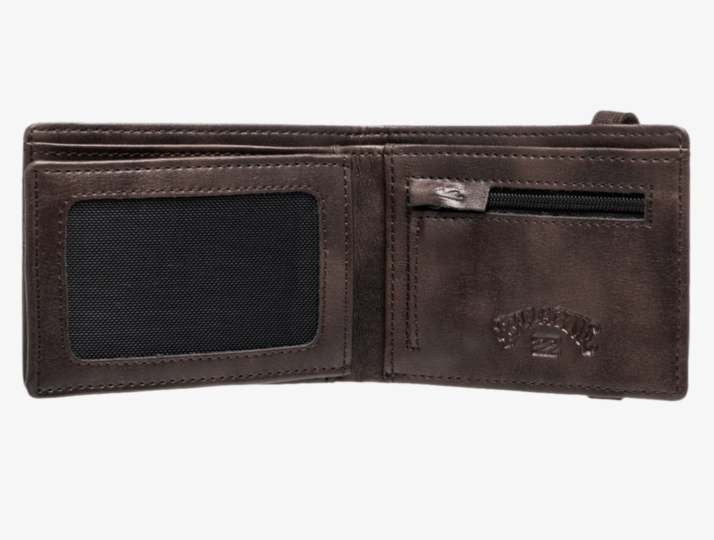 Cartera Billabong Locked Slim - Chocolate