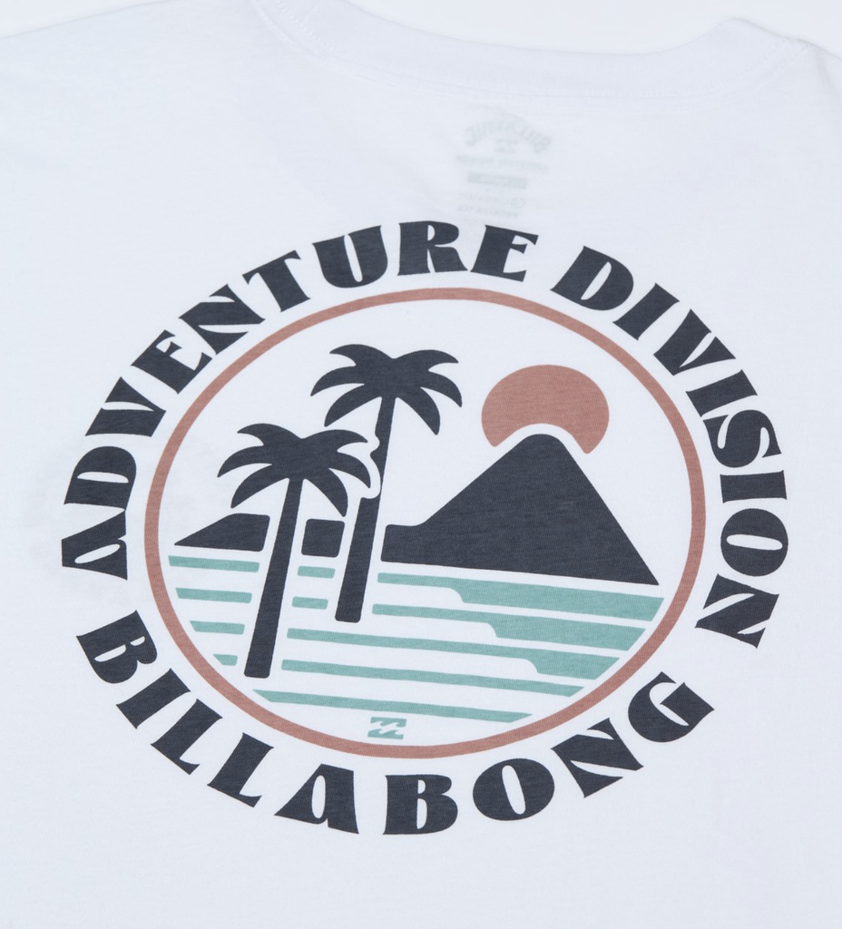 Camiseta Billabong Rockies - White