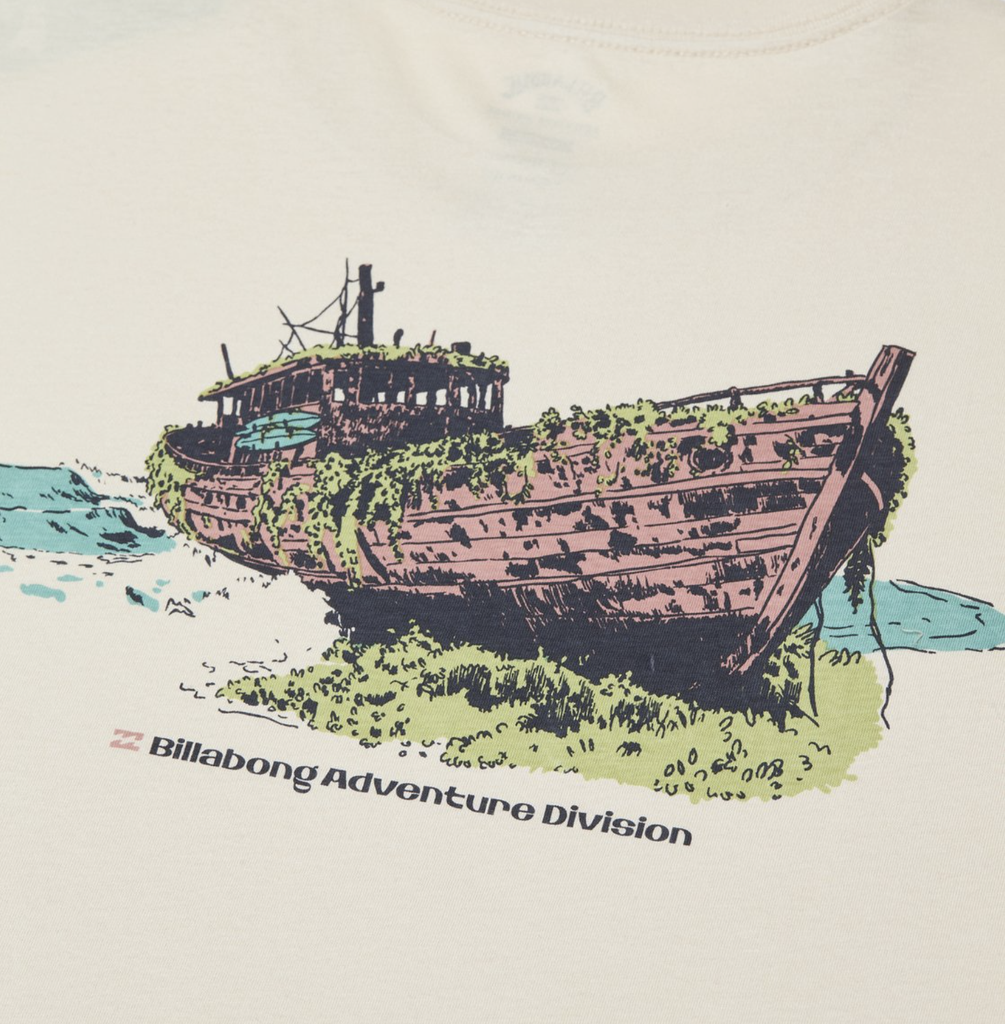 Camiseta Billabong Abandon - Oatmeal
