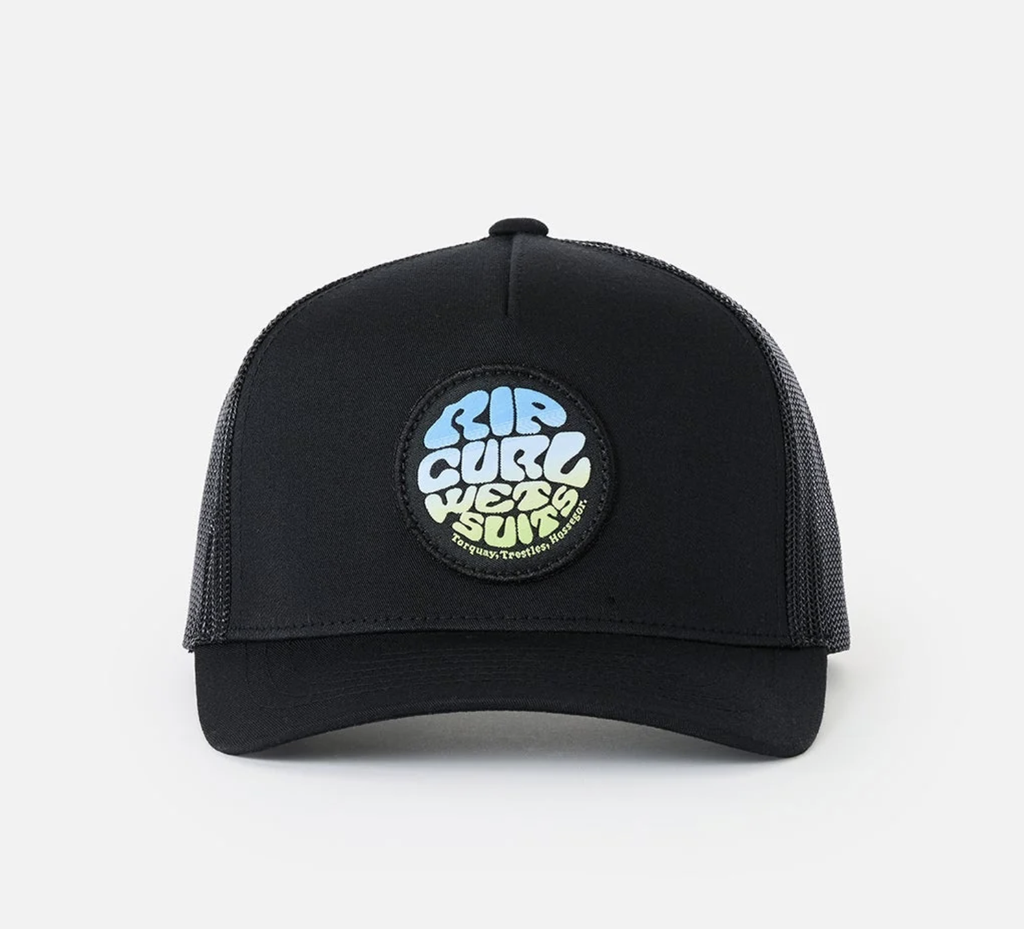 Gorra Rip Curl Wetsuit Icon Trucker (8-16 años) - Black/Blue