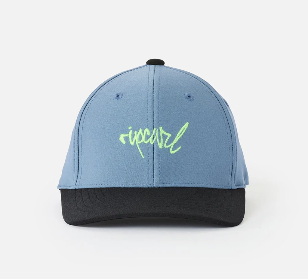 Gorra Rip Curl Script Flexfit (Niño) - Bluefin