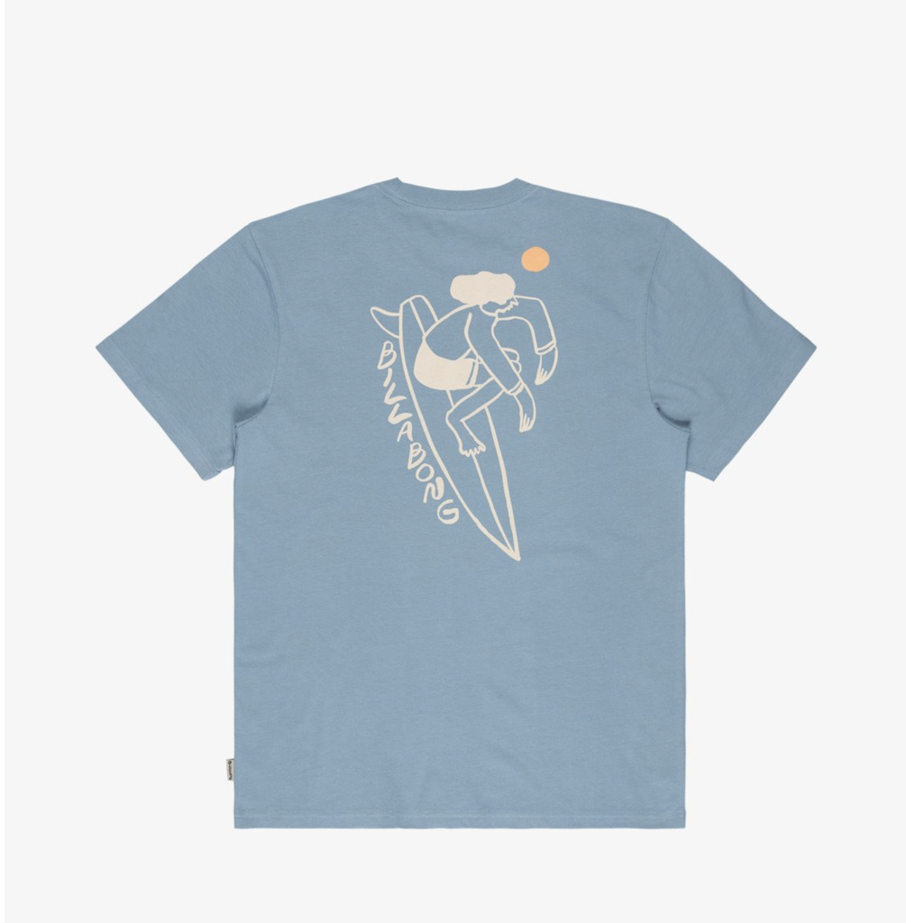 Camiseta Billabong Ty Williams Droppin - Blue Fog