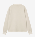 Camiseta de Manga Larga Carhartt WIP Vista Waffle - Fleur De Sel (Garment dyed)