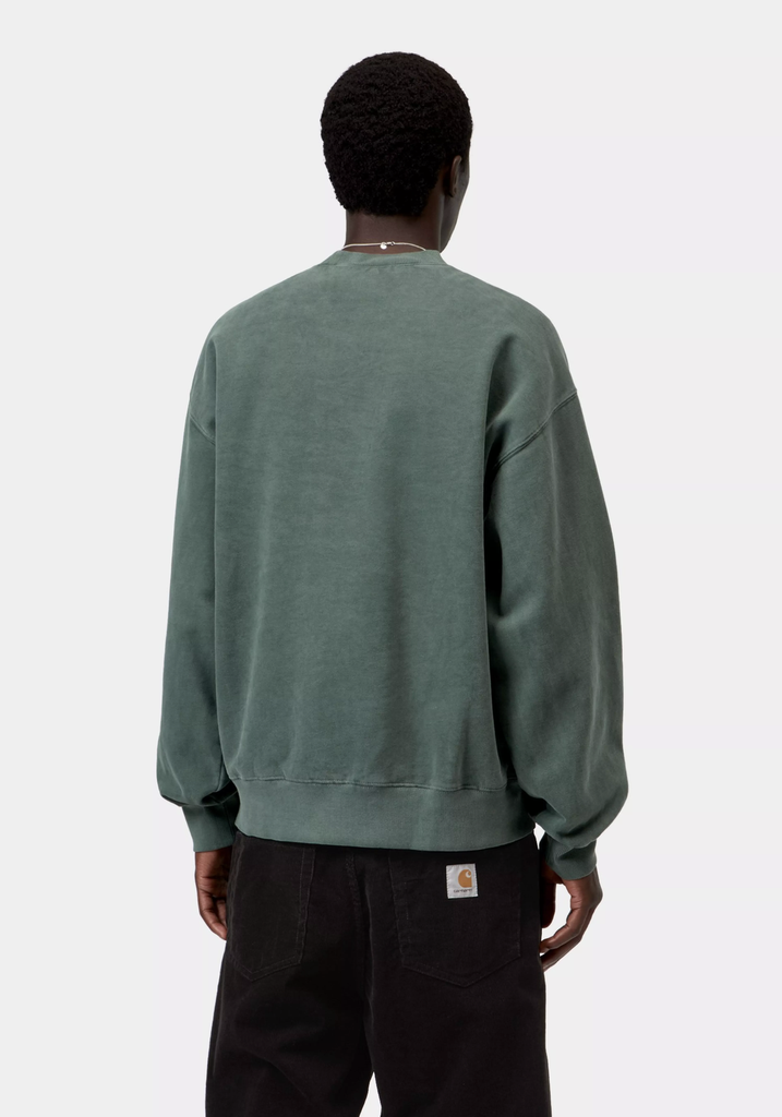 Sudadera Carhartt WIP Vista - Dark Scarab (Garment dyed)