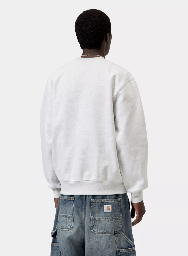 Sudadera Carhartt WIP Sweat - Ash Heather/Graphite