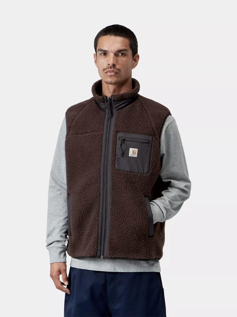 Chaleco Carhartt WIP Prentis Vest Liner - Palisander/Black