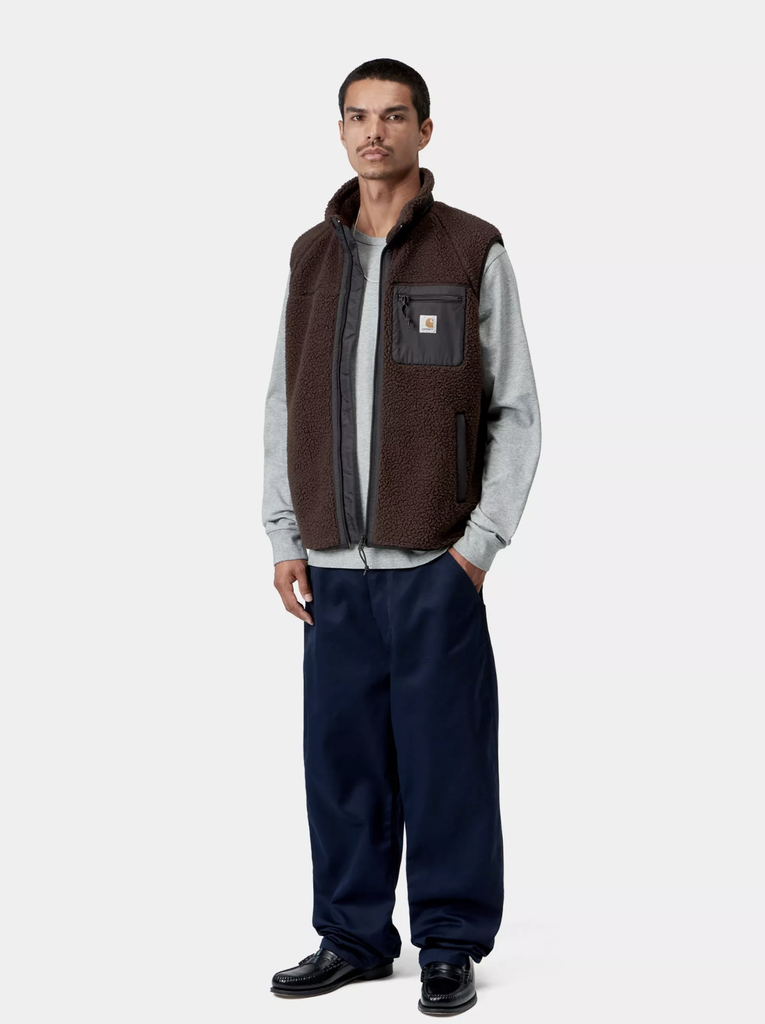 Chaleco Carhartt WIP Prentis Vest Liner - Palisander/Black