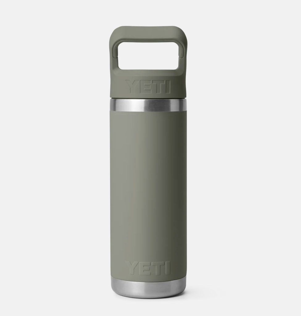 Botella con Tapa de Pajita Yeti Rambler 18 oz (532 ml) - Pampa Green