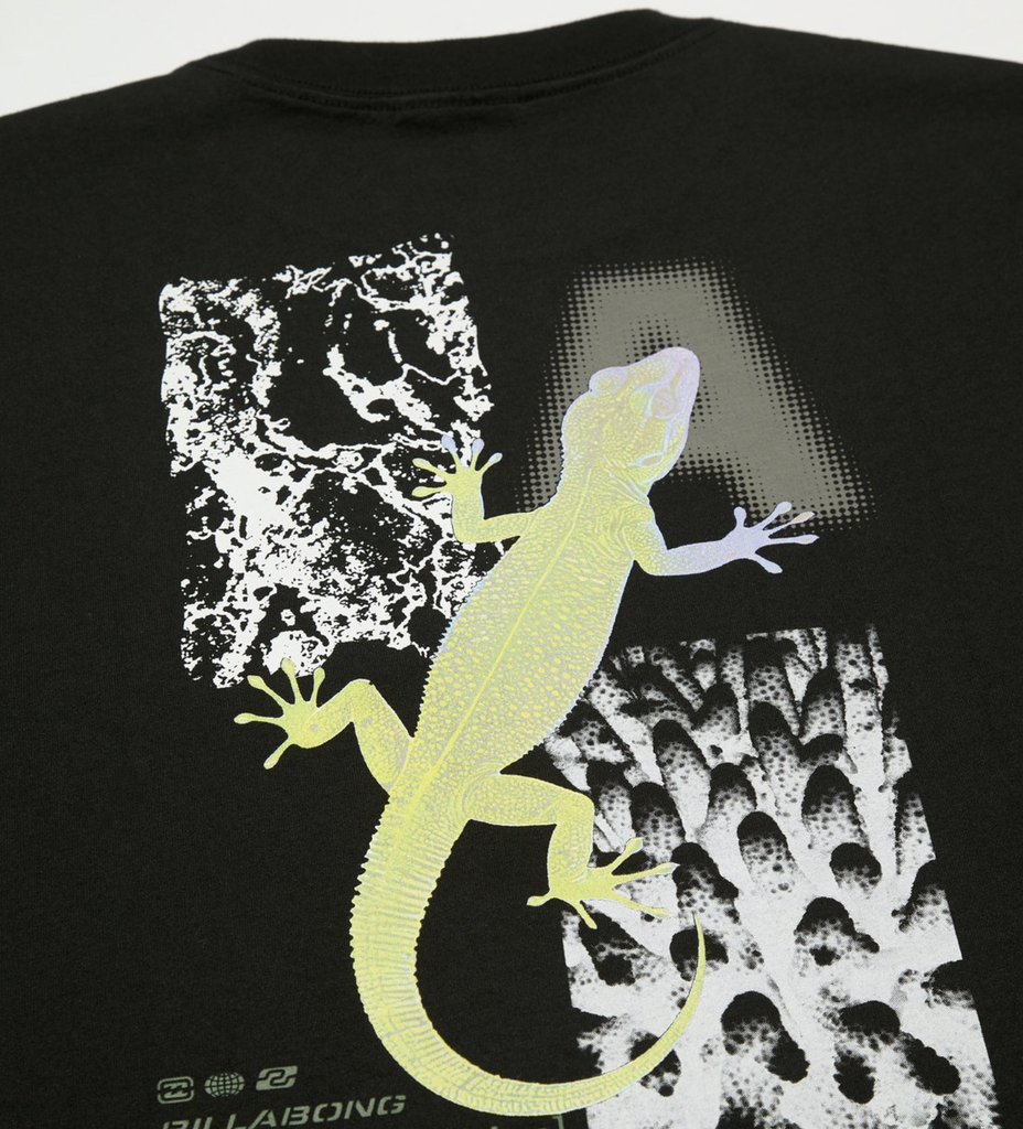 Camiseta Billabong Grow Og - Black