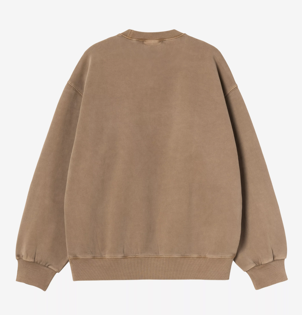 Sudadera Carhartt WIP Vista - WIP H Brown (Garment dyed)