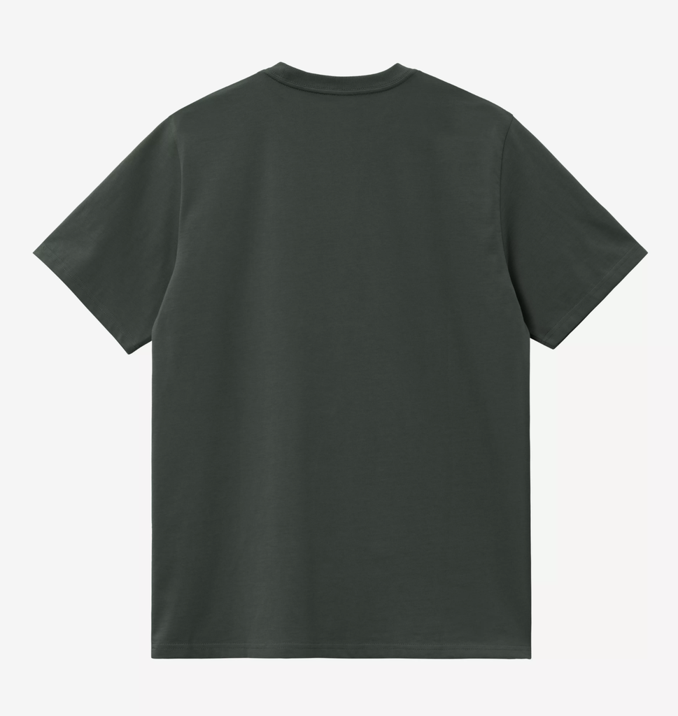 Camiseta Carhartt WIP Script - Dark Scarab/Palisander