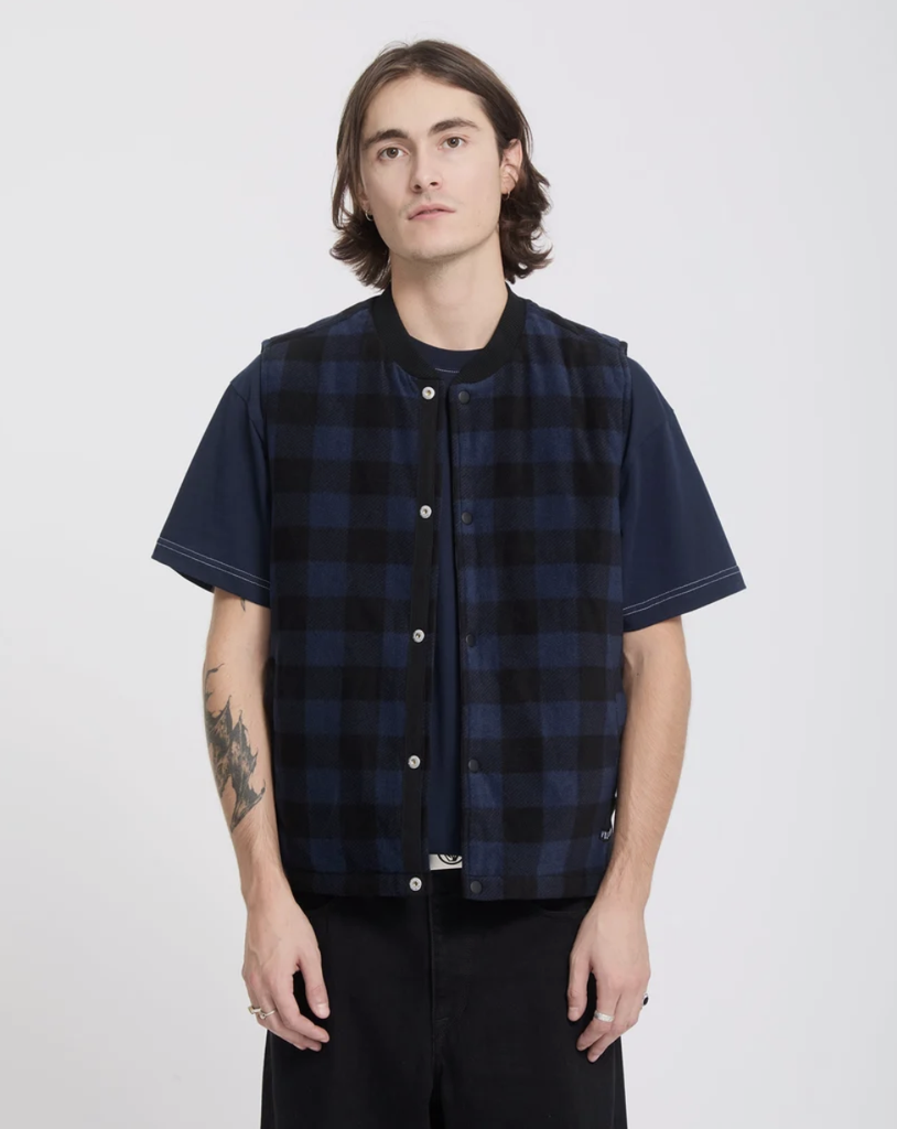 Chaleco Reversible Volcom Bowered - Marine