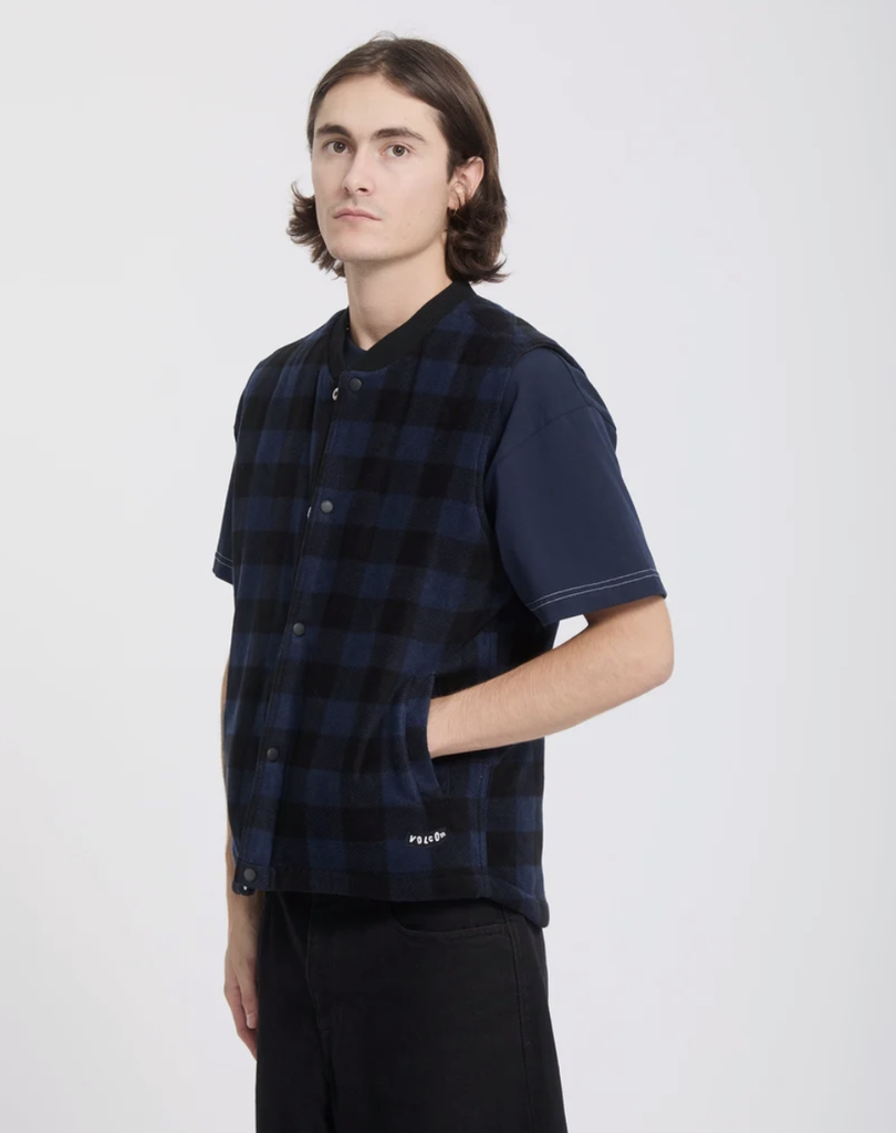 Chaleco Reversible Volcom Bowered - Marine