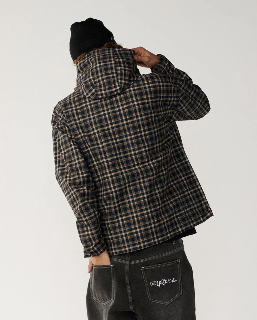 Chaqueta Rip Curl Archive Dwr Plaid - Dark Navy