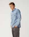Sobrecamisa Vaquera Rip Curl Premium Surf Denim - Washed Blue