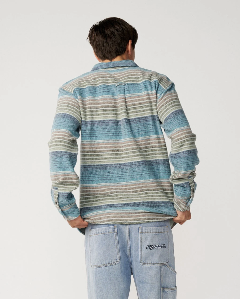 Camisa de Franela Rip Curl Classic Surf Baja - Dusty Jade