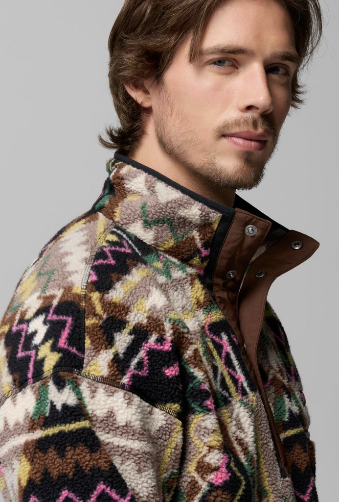 Chaqueta Polar Columbia Heveltia II Printed Hoodie - Black Geom