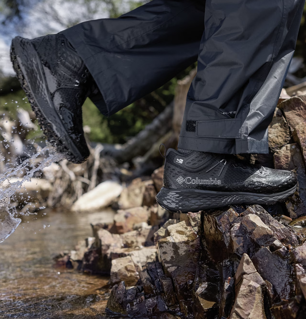 Zapatillas de Senderismo de Media Caña Columbia Konos TRS OutDry - Black/Shark