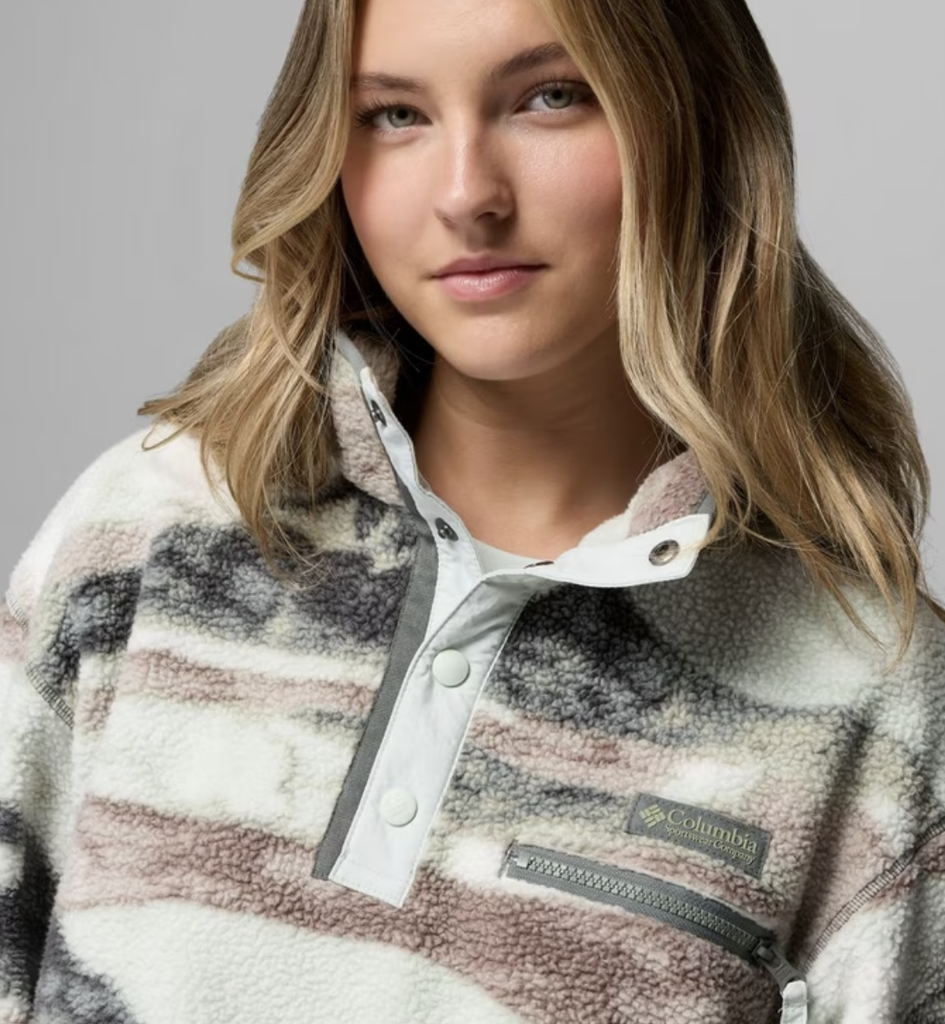 Chaqueta Polar Columbia Heveltia Printed Hoodie - Sedona Sage