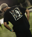 Camiseta Quiksilver Bob Marley Warhead - Black