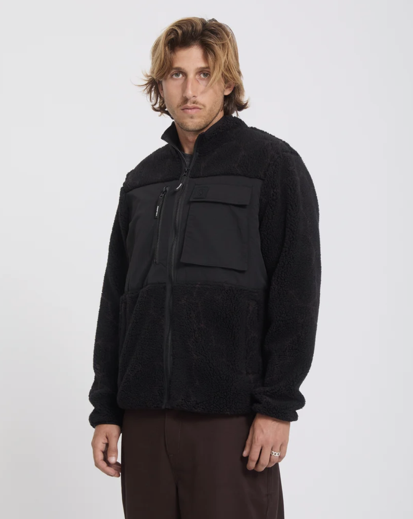 Chaqueta Polar Volcom Storm Stone - Raisin