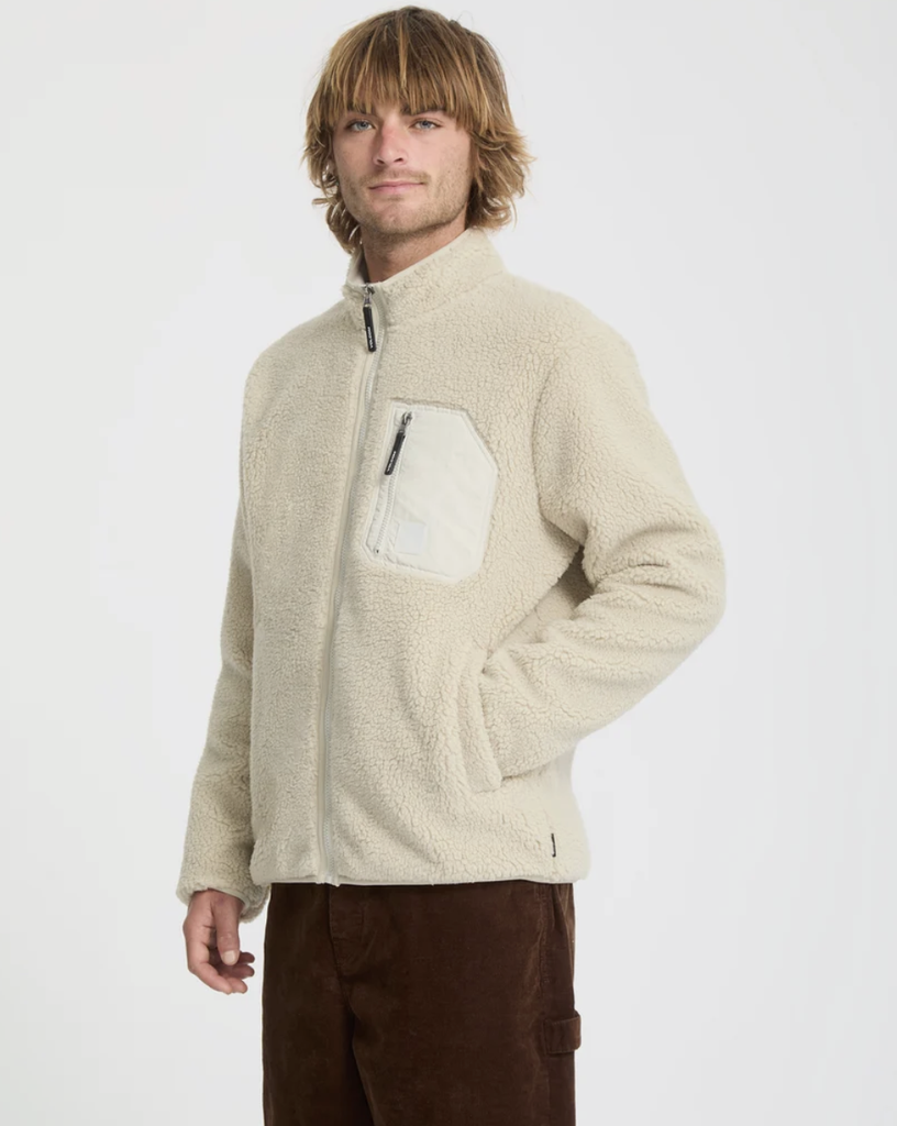 Chaqueta Polar Volcom Muzzer Fuzzar - Stone