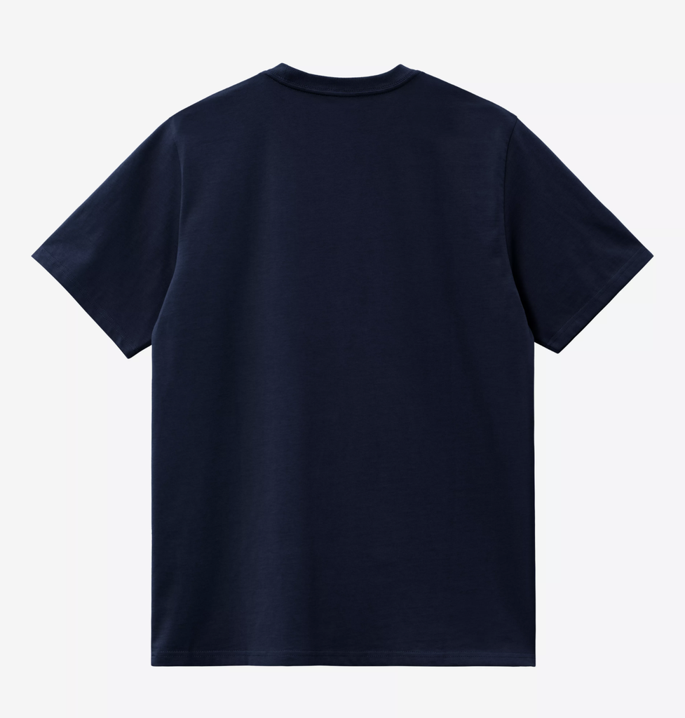 Camiseta Carhartt WIP Madison - Dark Navy/White