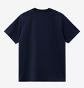 Camiseta Carhartt WIP Madison - Dark Navy/White